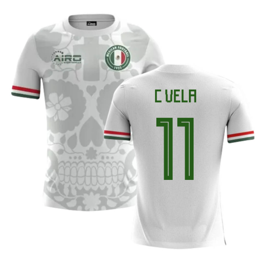 2024-2025 Mexico Away Concept Football Shirt (C Vela 11) - Kids