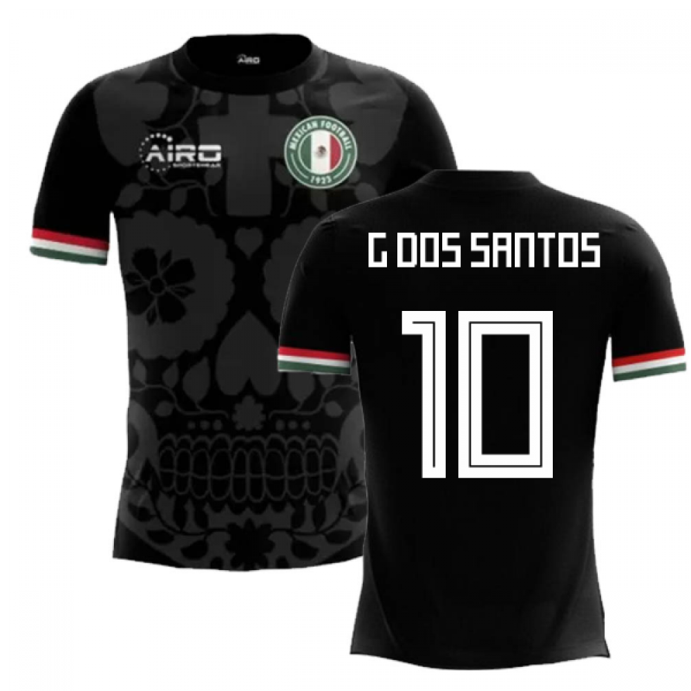 2023-2024 Mexico Third Concept Football Shirt (G Dos Santos 10)