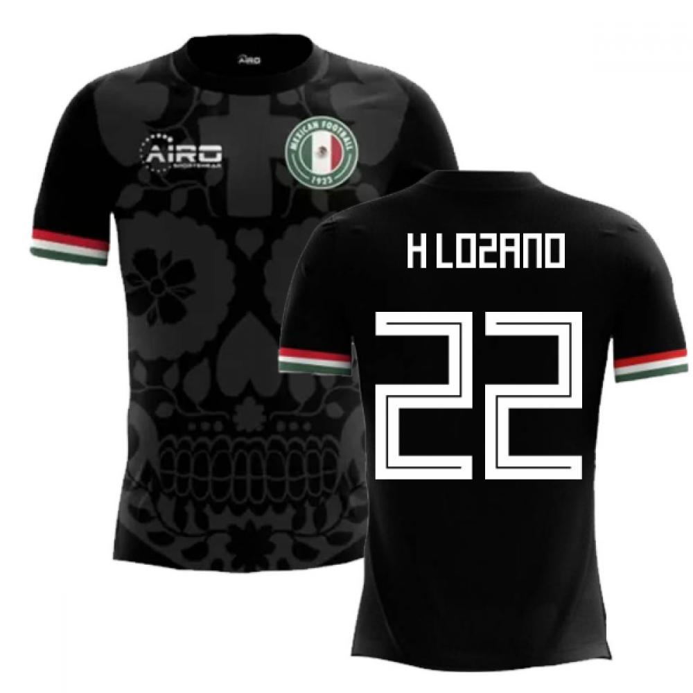 2023-2024 Mexico Third Concept Football Shirt (H Lozano 22)