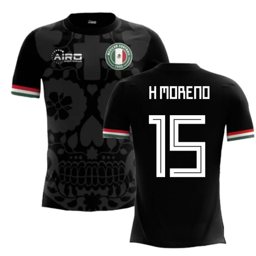 2023-2024 Mexico Third Concept Football Shirt (H Moreno 15) - Kids