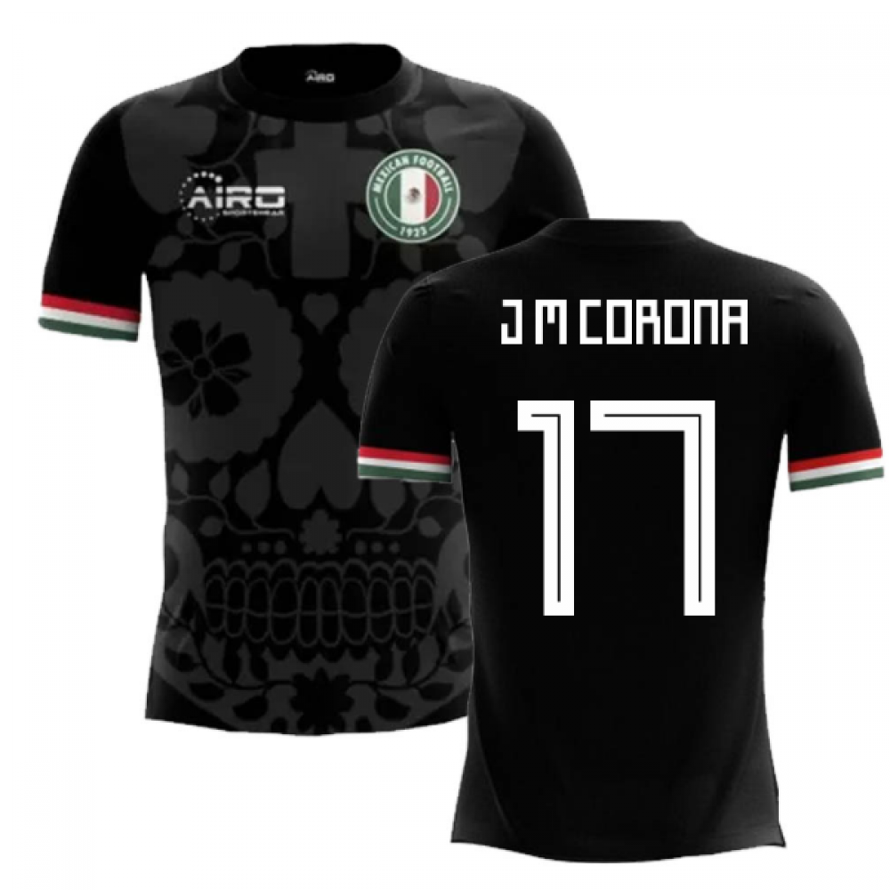 2020-2021 Mexico Third Concept Football Shirt (J.M.Corona 17) - Kids