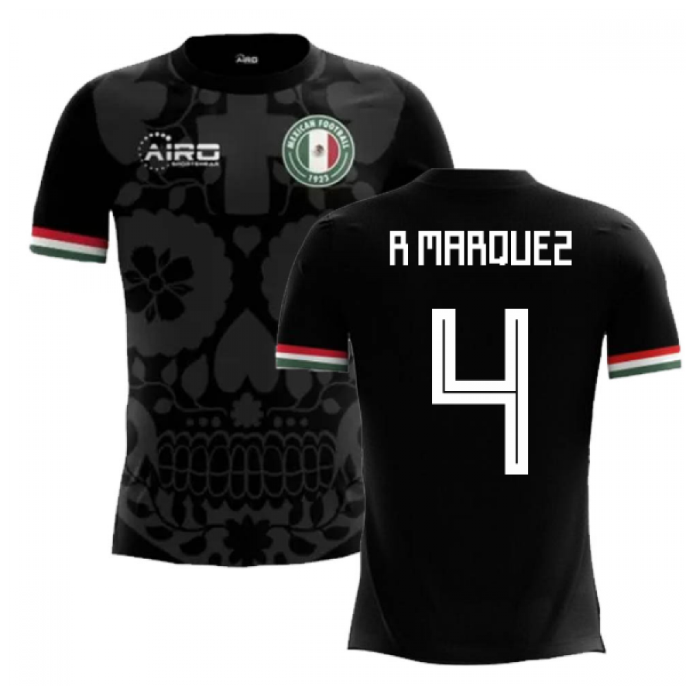 2024-2025 Mexico Third Concept Football Shirt (R Marquez 4) - Kids