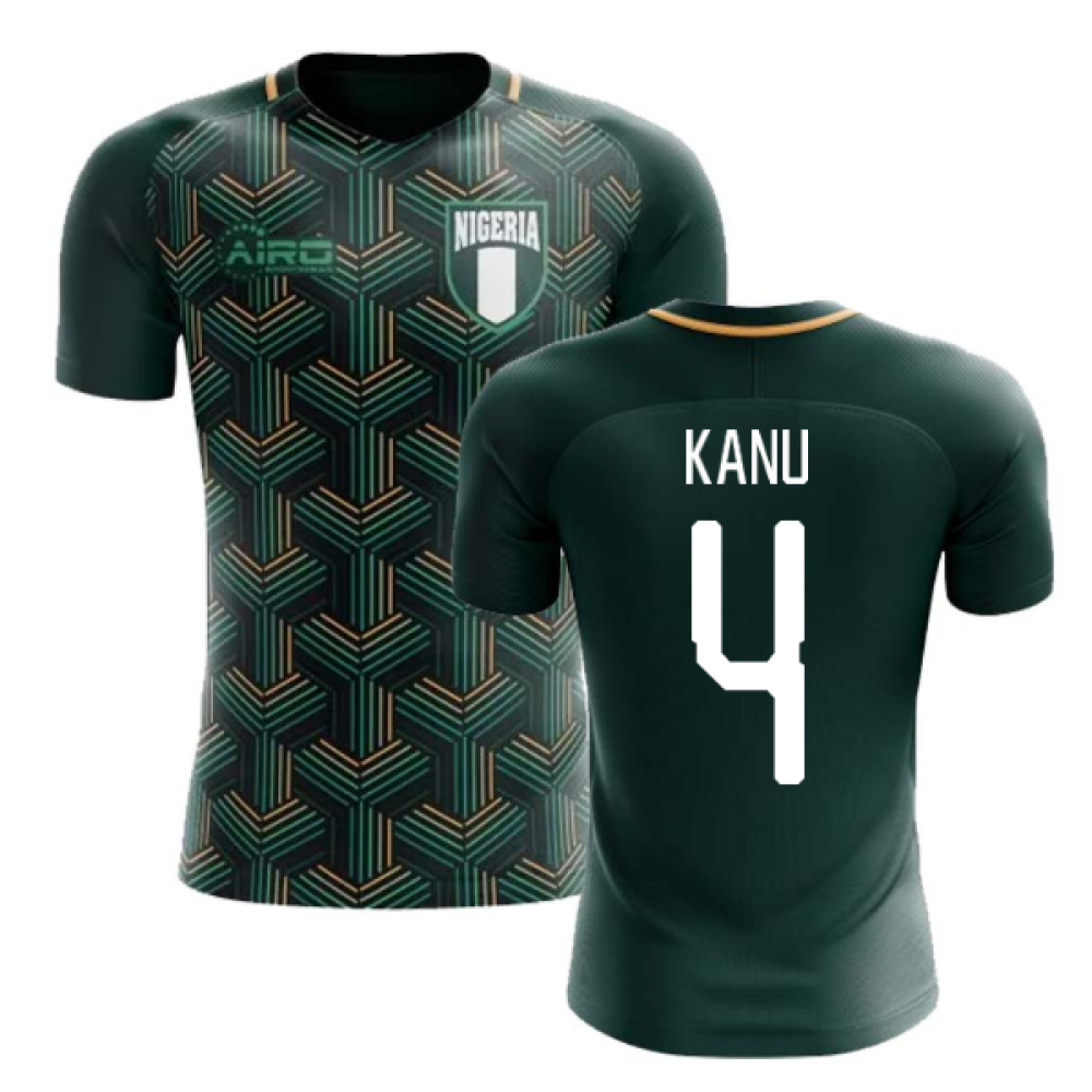2025-2026 Nigeria Third Concept Football Shirt (Kanu 4)
