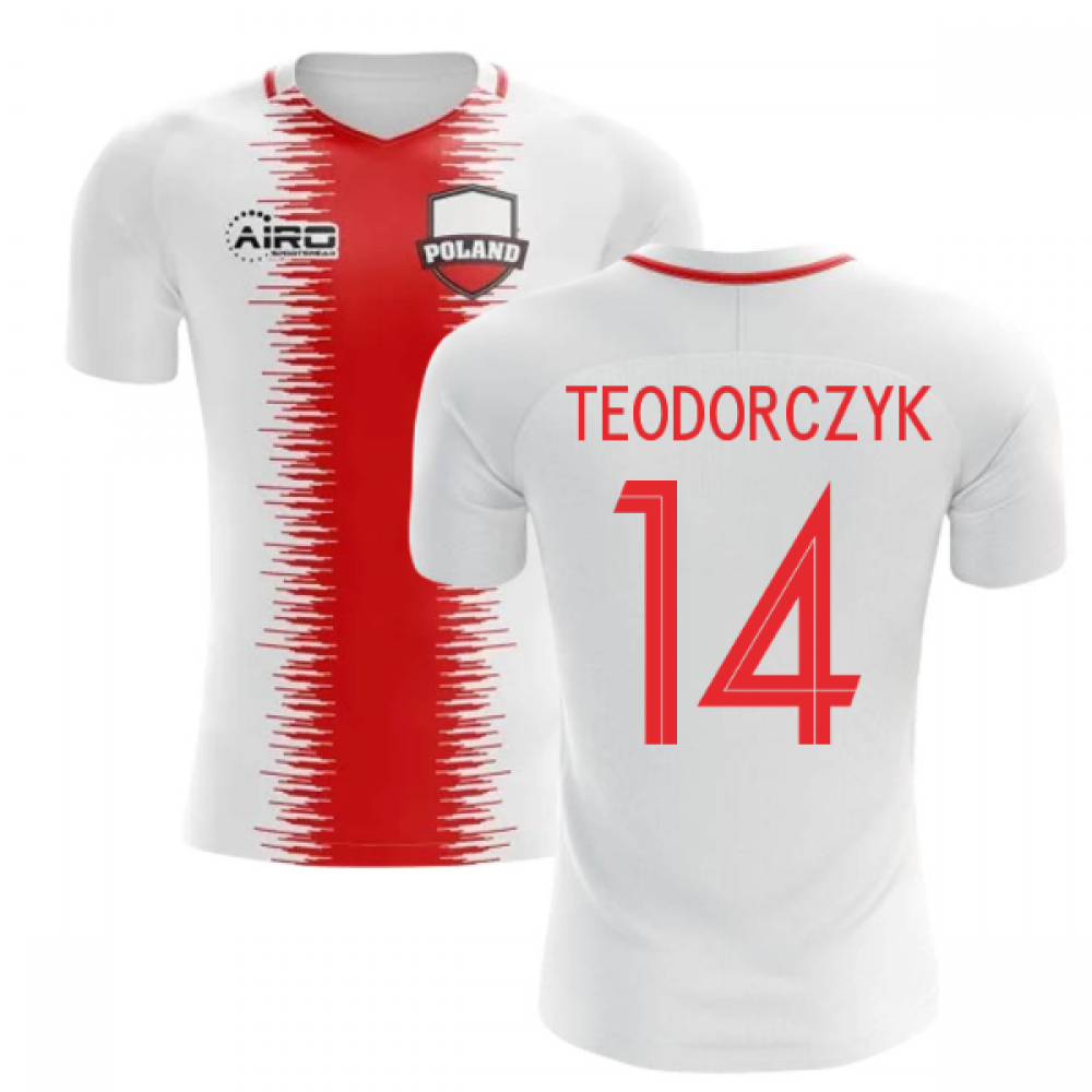 2024-2025 Poland Home Concept Football Shirt (Teodorczyk 14)