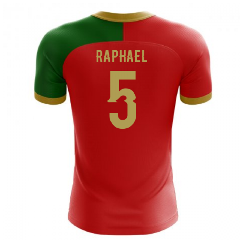 2023-2024 Portugal Flag Home Concept Football Shirt (Raphael 5)