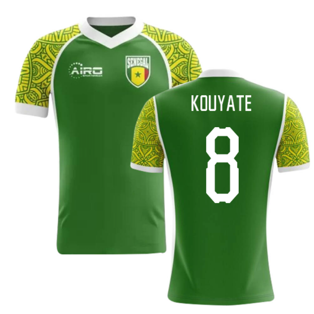 2023-2024 Senegal Away Concept Football Shirt (Kouyate 8) - Kids