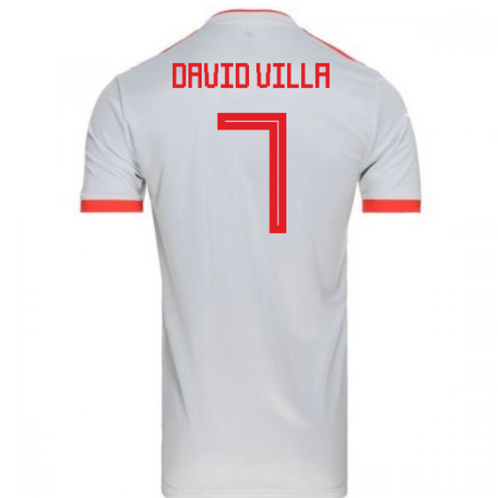 david villa spain jersey