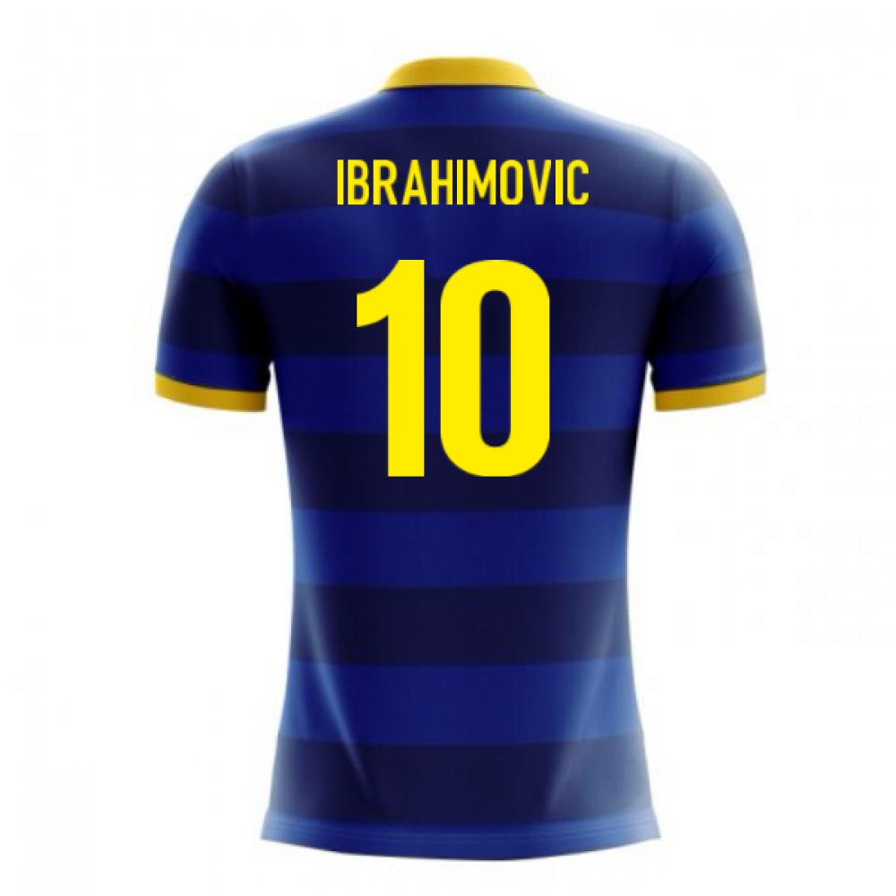 2023-2024 Sweden Airo Concept Away Shirt (Ibrahimovic 10)