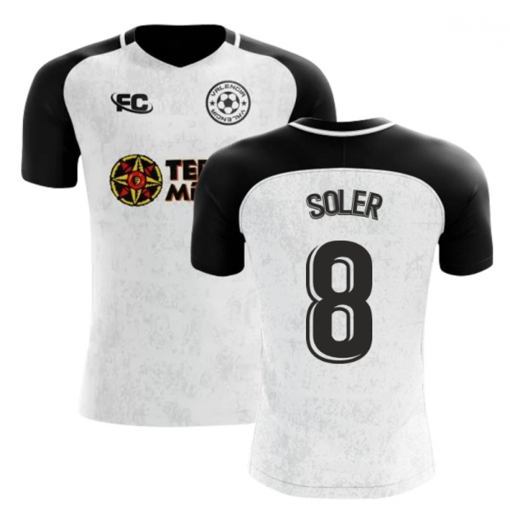 2018-2019 Valencia Fans Culture Home Concept Shirt (Soler 8) - Baby