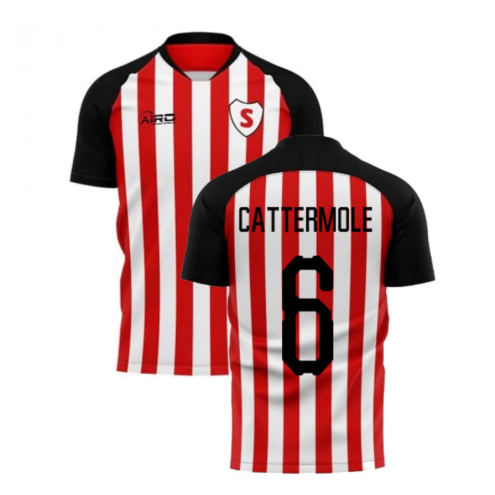 2024-2025 Sunderland Home Concept Football Shirt (Cattermole 6)