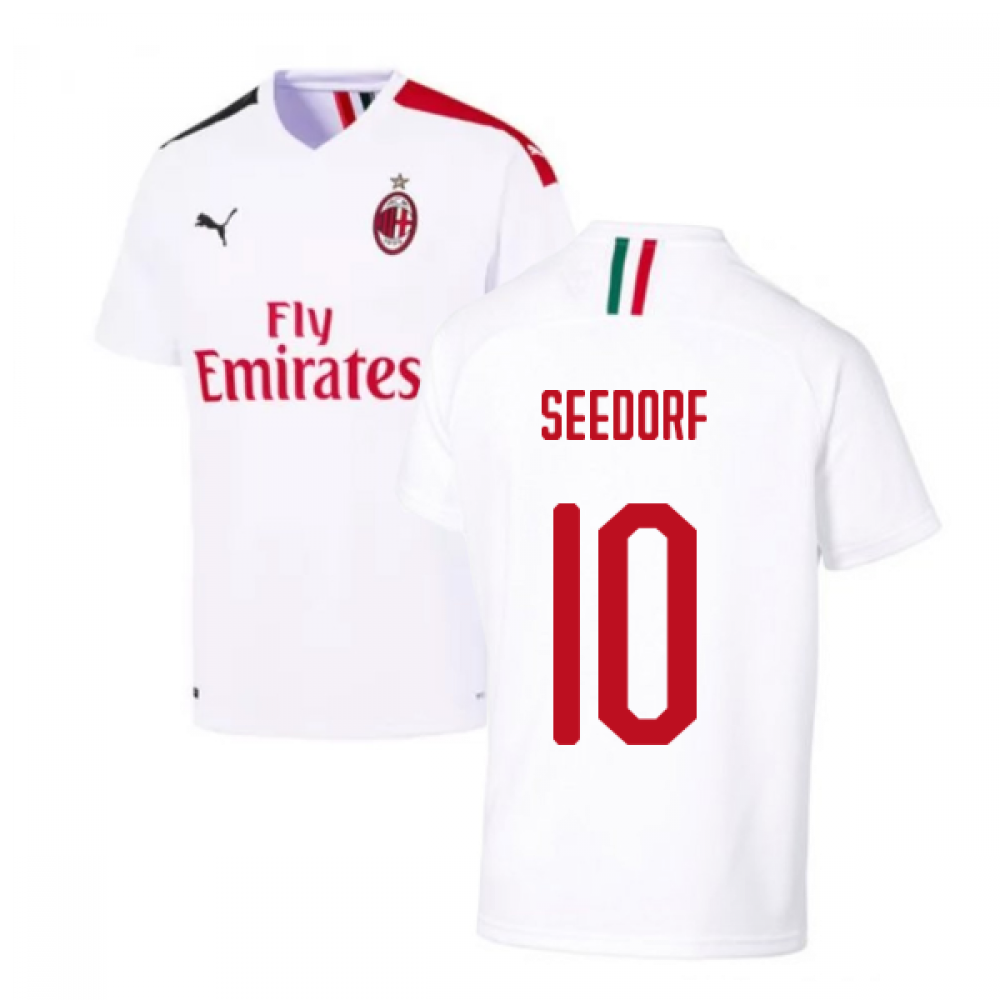 seedorf ac milan jersey