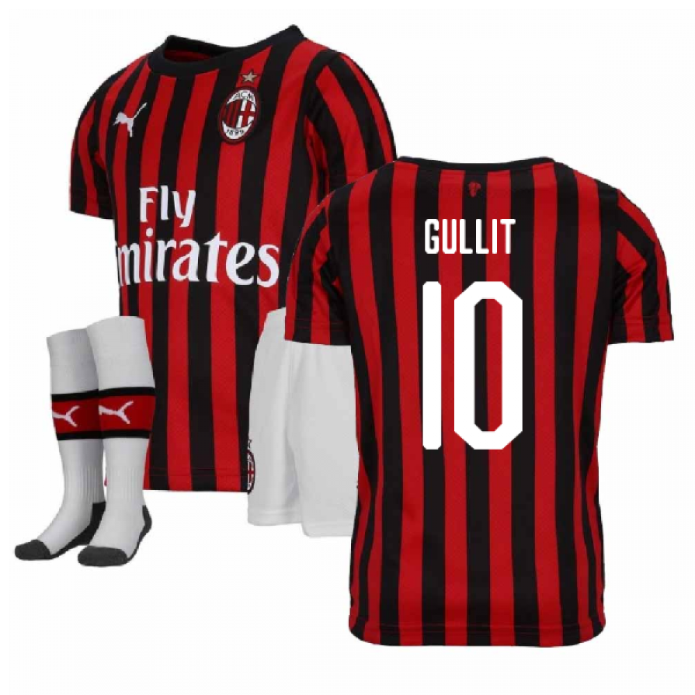 2019 2020 Ac Milan Puma Home Mini Kit Gullit 10 75586401 140871 84 71 Teamzo Com