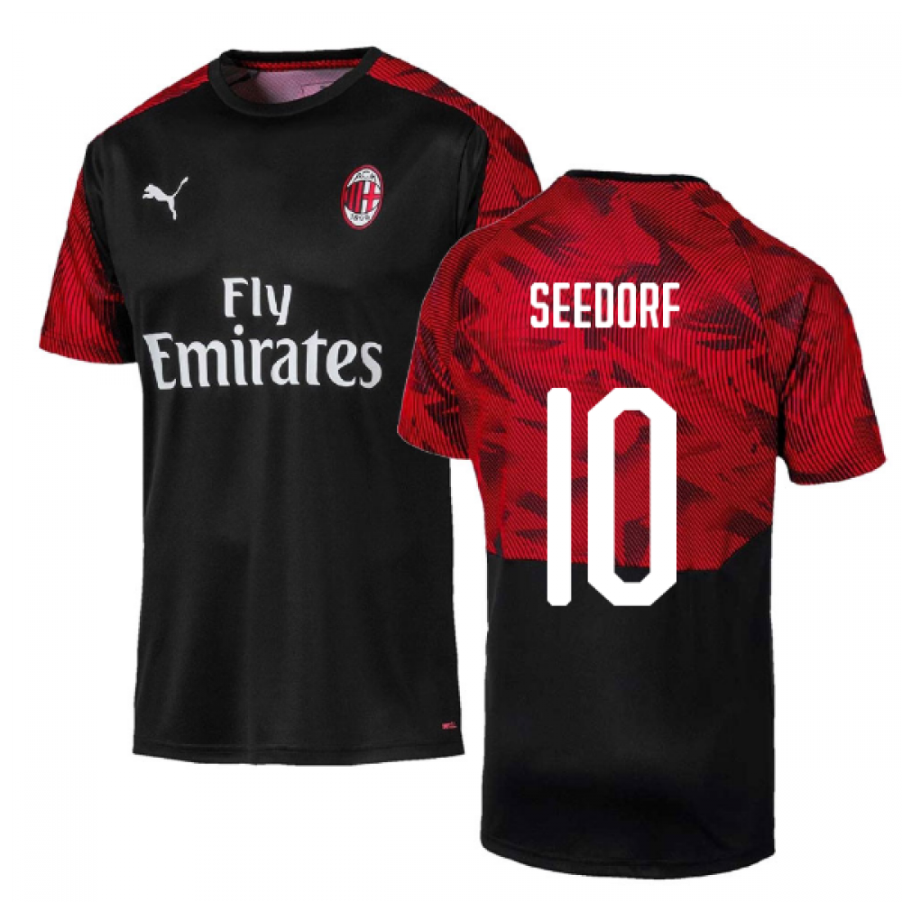 ac milan training shirt