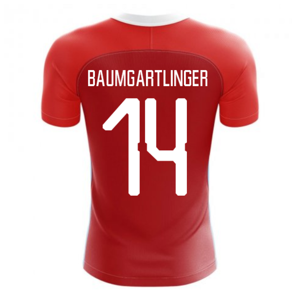 2023-2024 Austria Home Concept Football Shirt (BAUMGARTLINGER 14)