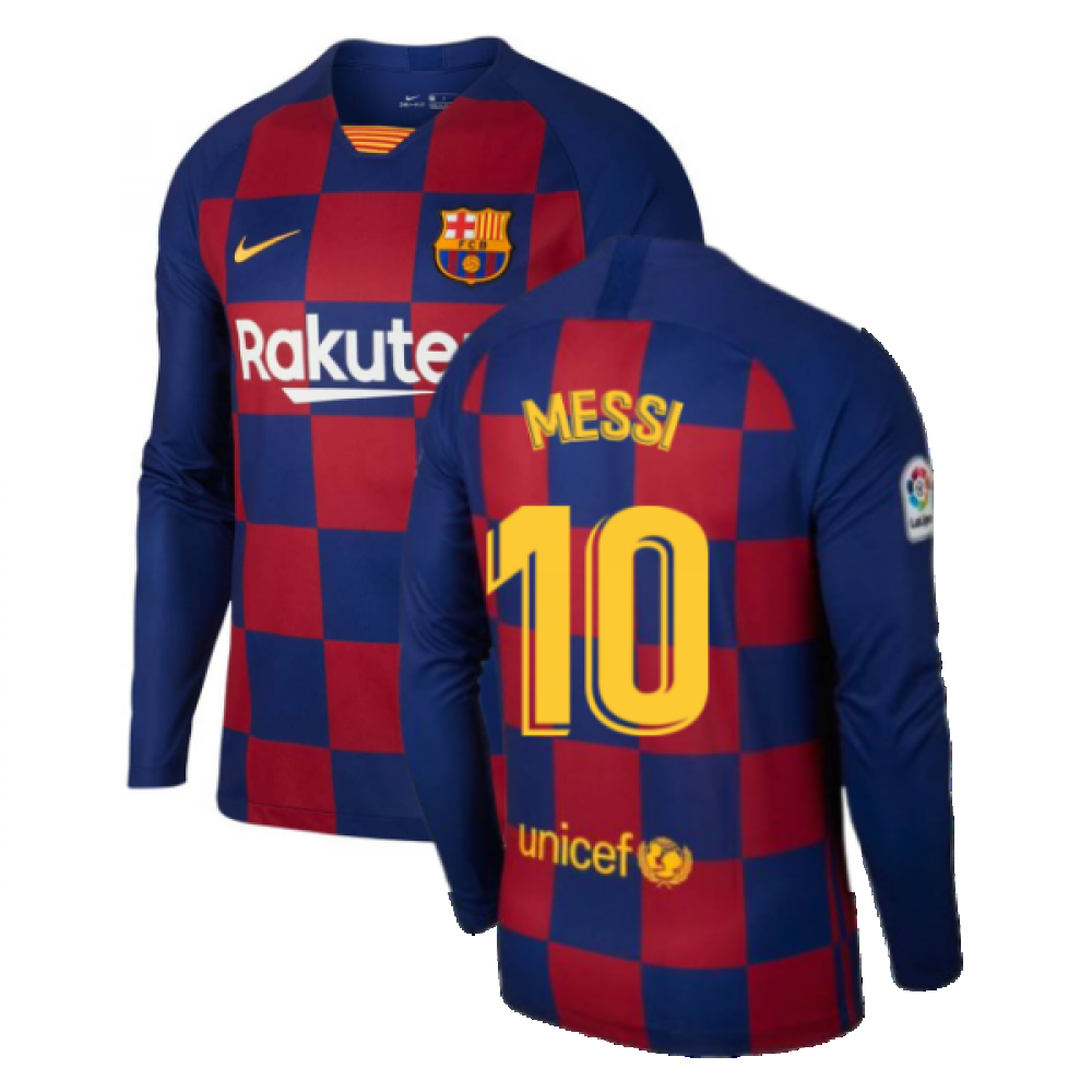 messi long sleeve jersey