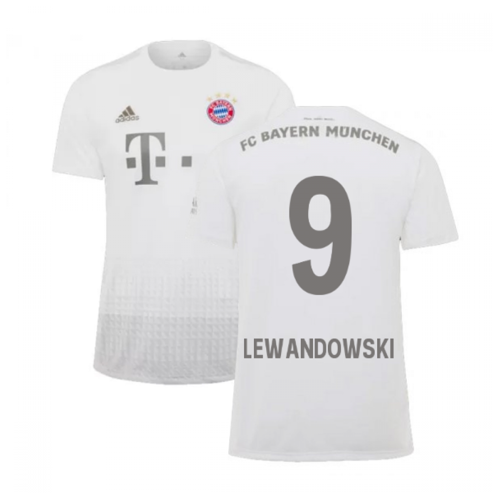 Away  Colours LEWANDOWSKI 9 Camiseta de fútbol Bayern Munchen F.C 