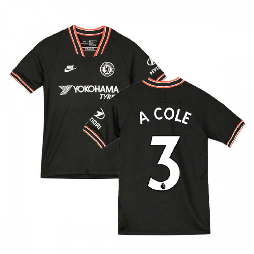 2019-2020 Chelsea Third Nike Football Shirt (Kids) (A Cole 3)