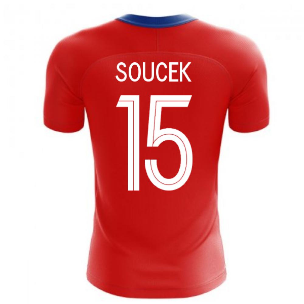 2023-2024 Czech Republic Home Concept Football Shirt (SOUCEK 15)