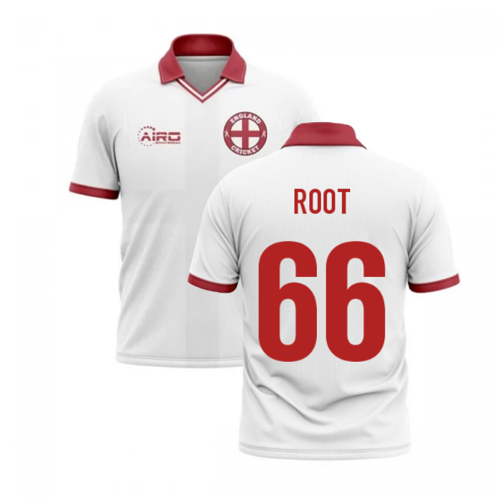 red england cricket shirt