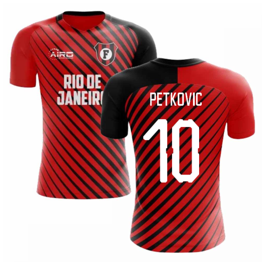 2025-2026 Flamengo Home Concept Football Shirt (Petkovic 10)