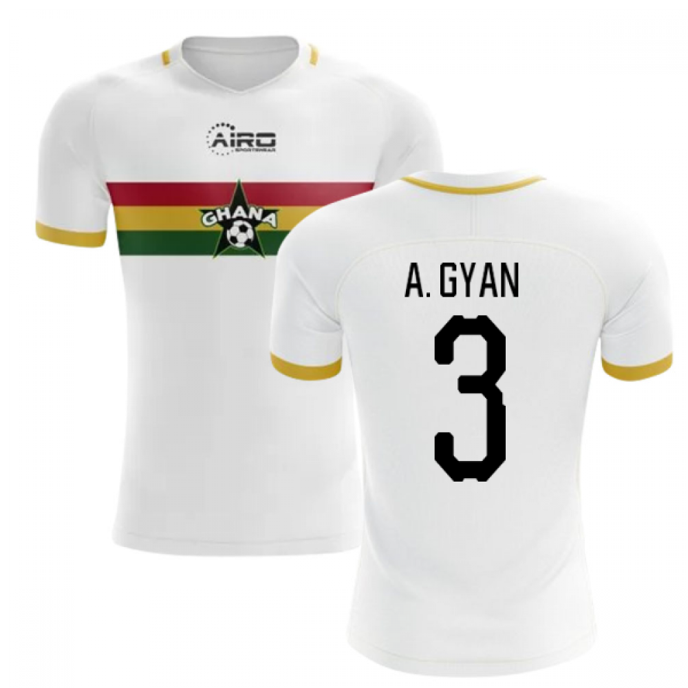 2023-2024 Ghana Away Concept Football Shirt (A. Gyan 3)