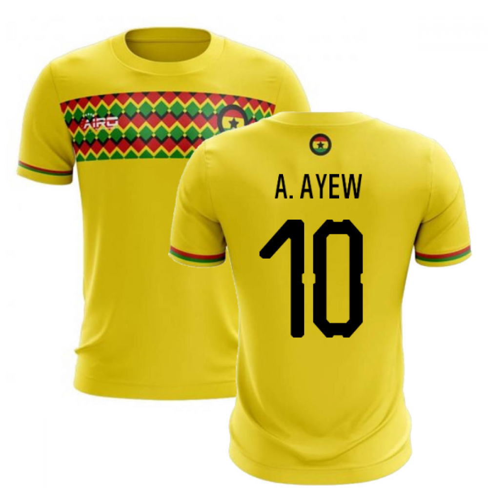 2023-2024 Ghana Third Concept Football Shirt (A. Ayew 10)