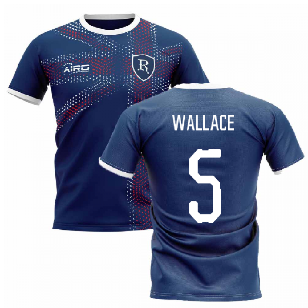 2023-2024 Glasgow Home Concept Football Shirt (WALLACE 5)