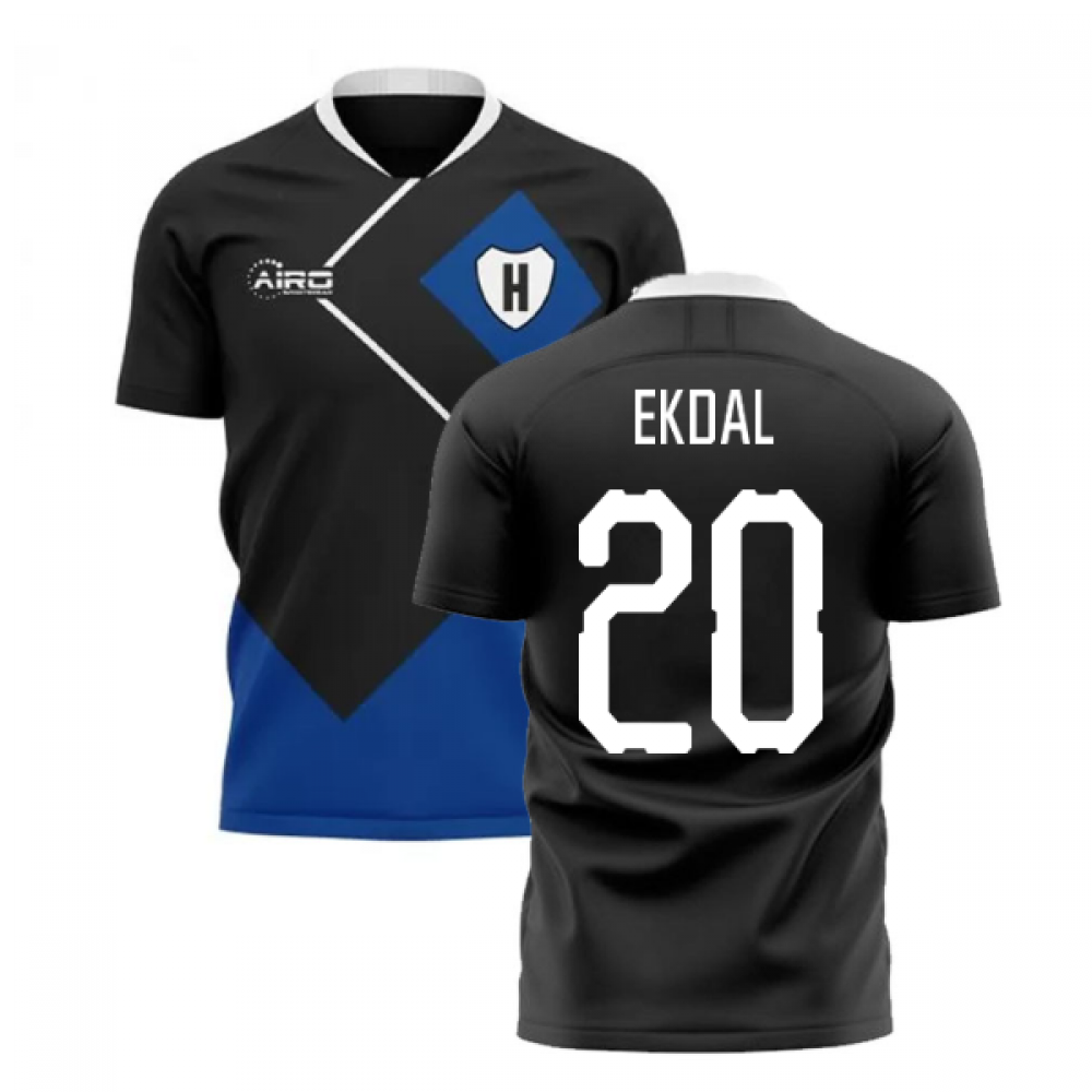 2023-2024 Hamburg Away Concept Football Shirt (Ekdal 20)