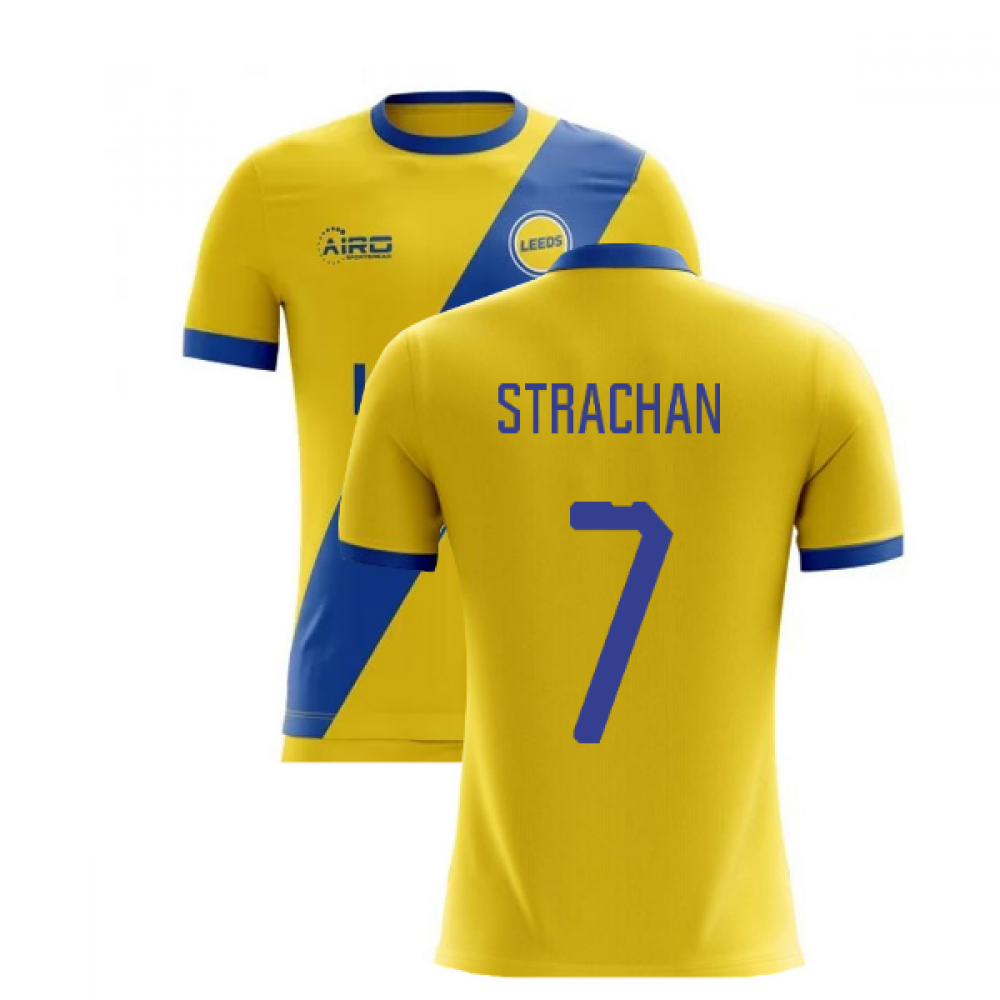 2024-2025 Leeds Away Concept Football Shirt (STRACHAN 7)