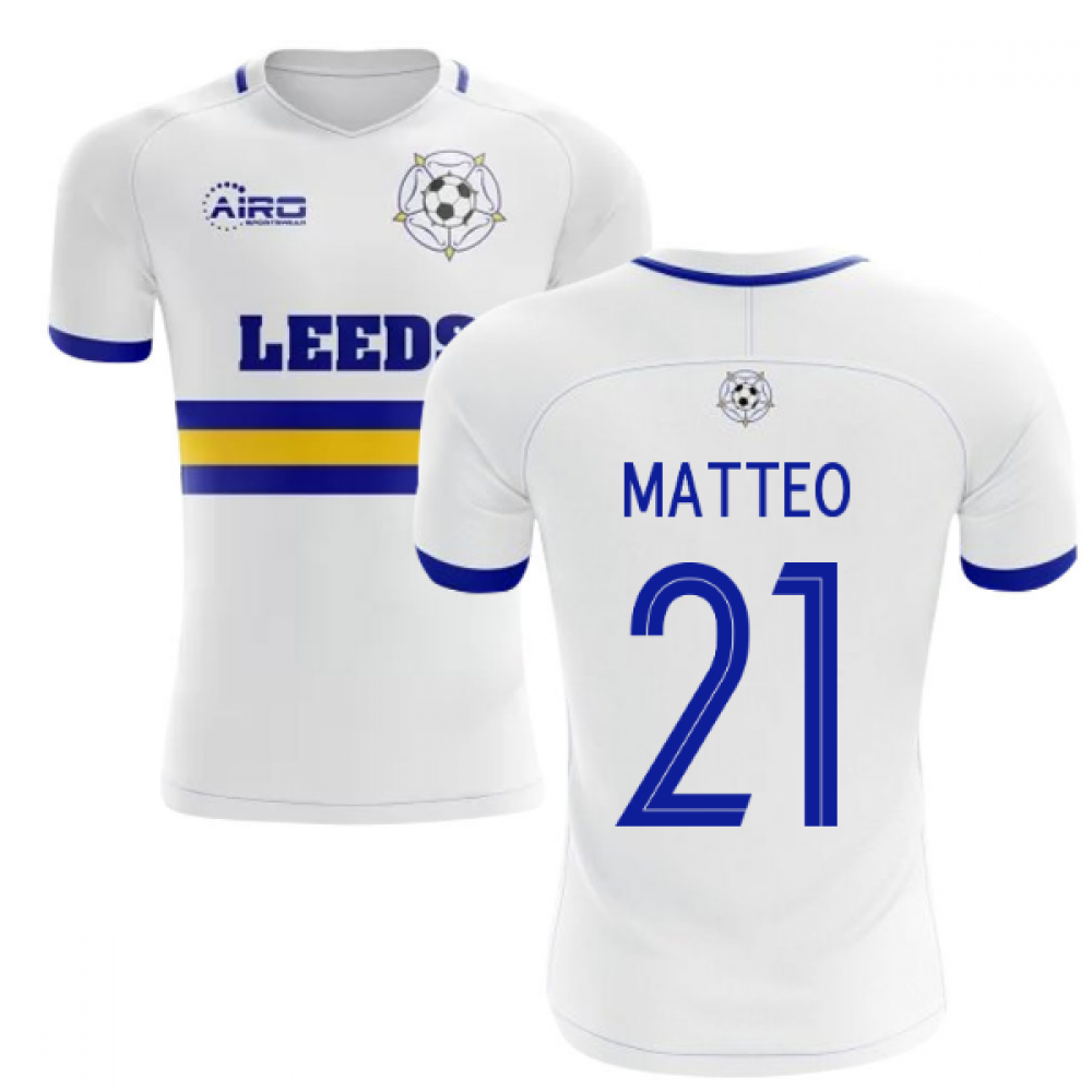2024-2025 Leeds Home Concept Football Shirt (MATTEO 21)