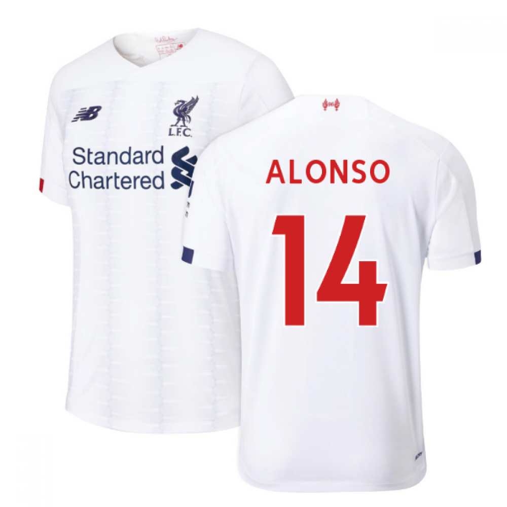 2019-2020 Liverpool Away Football Shirt (Alonso 14)