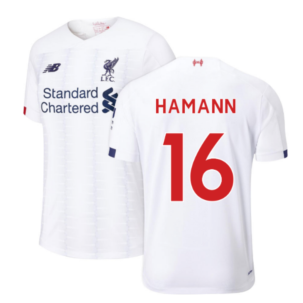 2019-2020 Liverpool Away Football Shirt (Kids) (Hamann 16)
