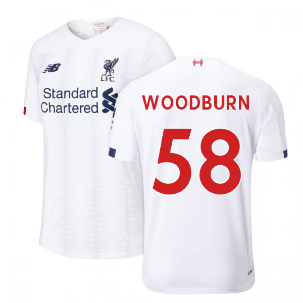2019-2020 Liverpool Away Football Shirt (Woodburn 58)