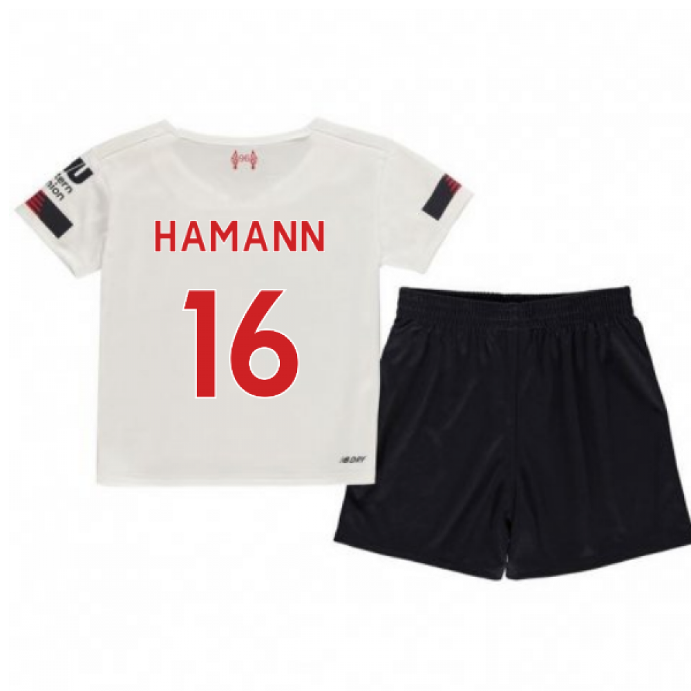 2019-2020 Liverpool Away Little Boys Mini Kit (Hamann 16)