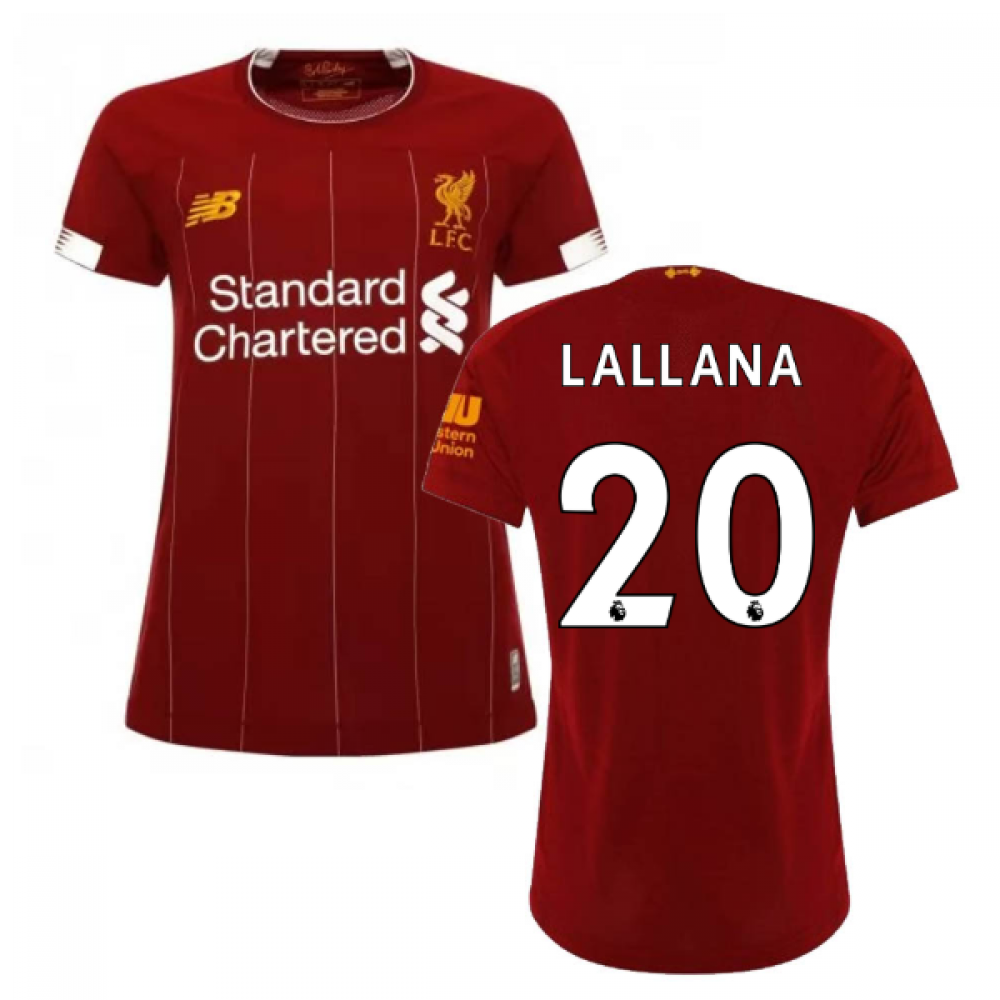 ladies liverpool home shirt