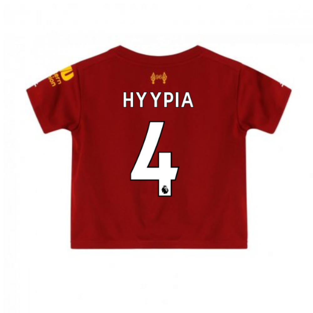 2019-2020 Liverpool Home Little Boys Mini Kit (Hyypia 4)