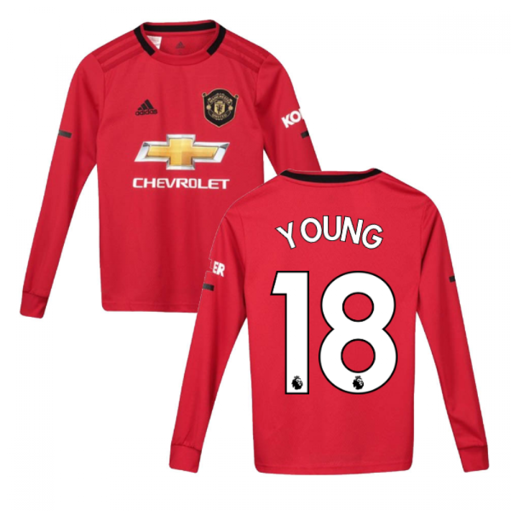 man u long sleeve jersey