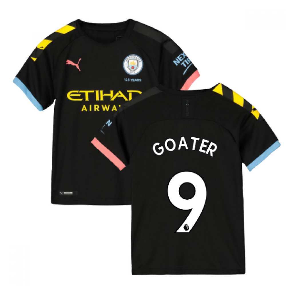 2019-2020 Manchester City Puma Away Football Shirt (Kids) (GOATER 9)