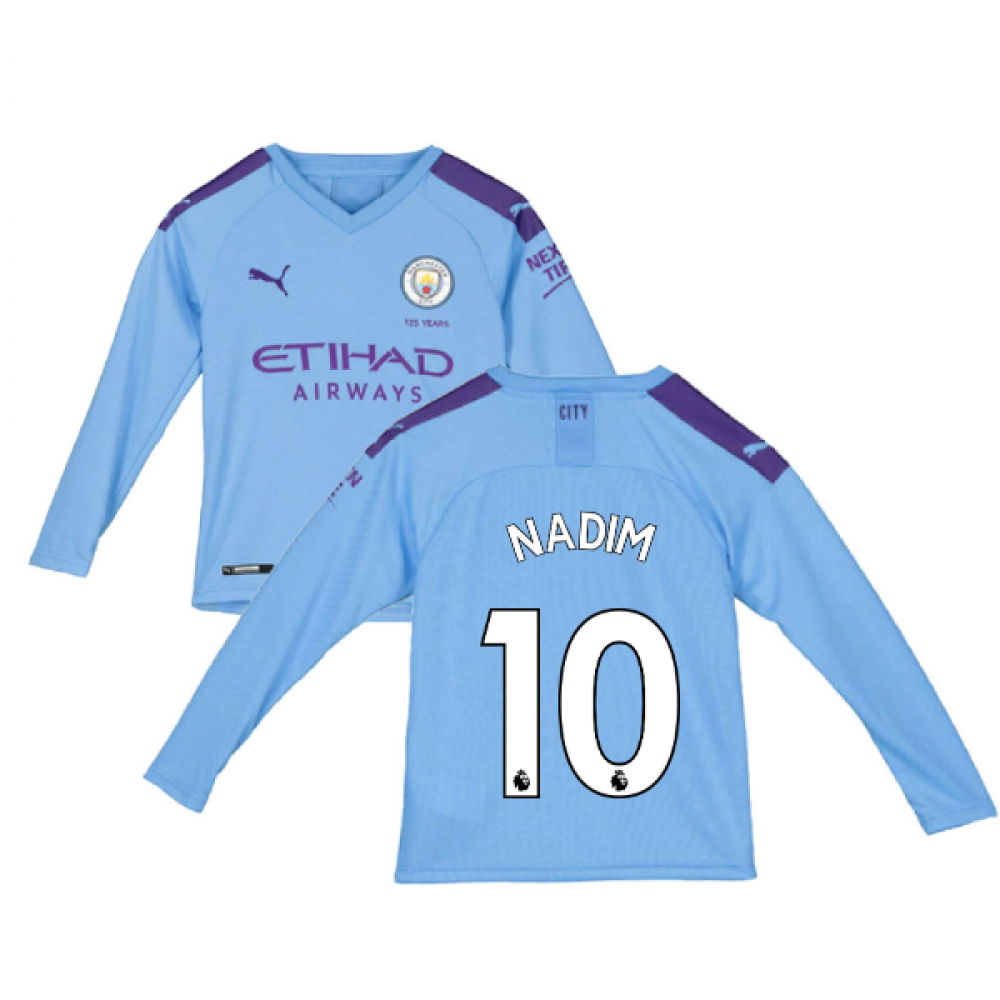 man city home kit kids