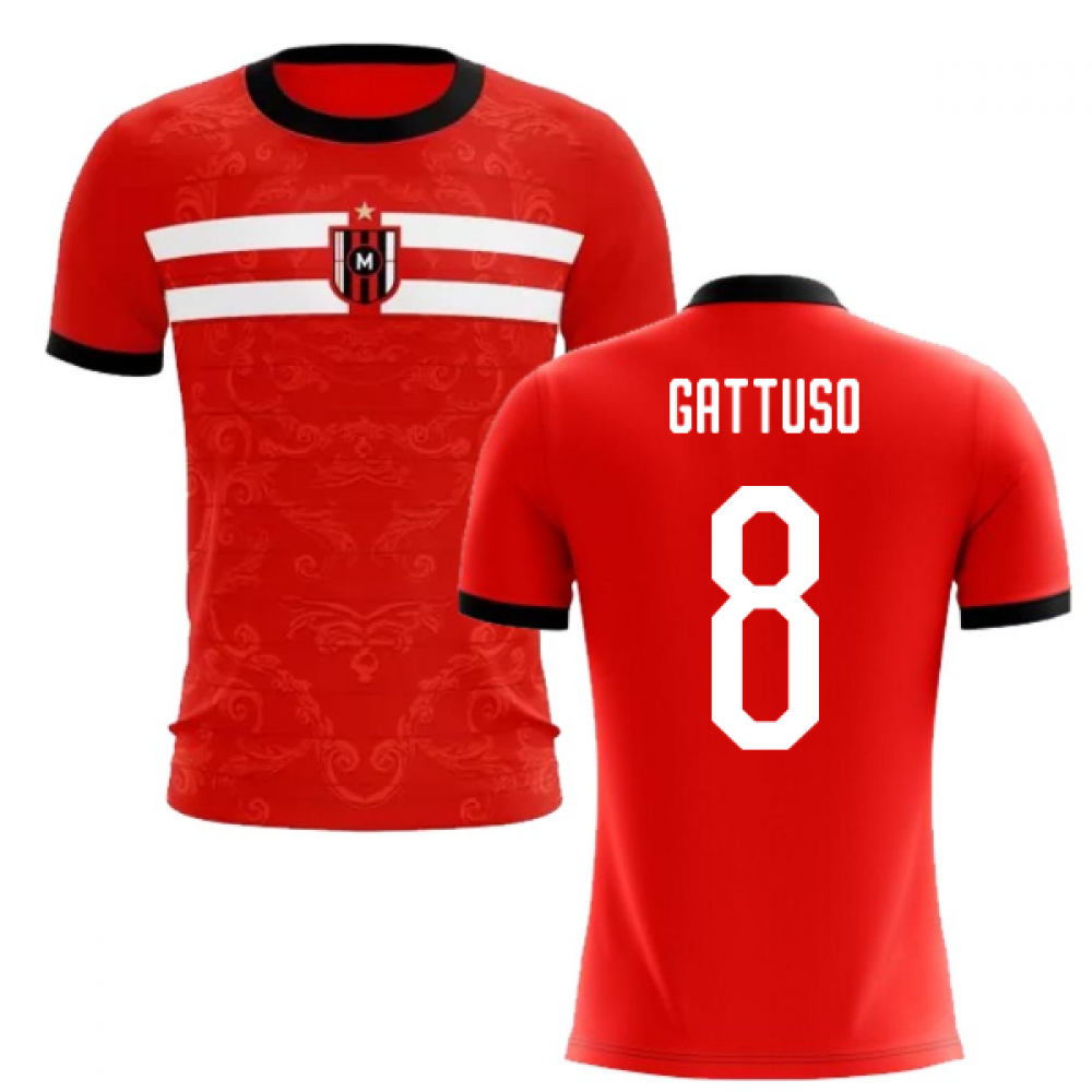 2020-2021 Milan Away Concept Football Shirt (Gattuso 8) - Kids