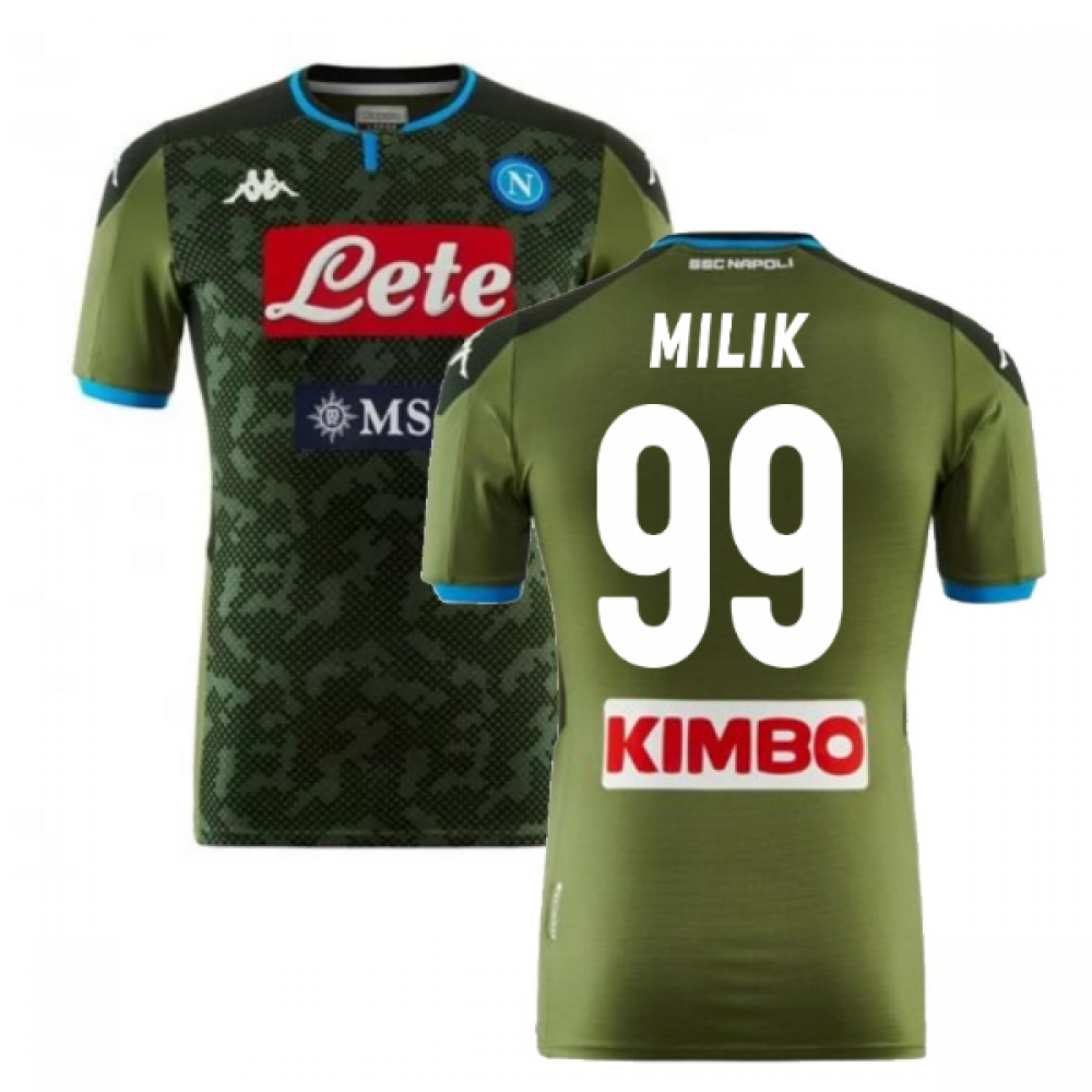 2019-2020 Napoli Kappa Away Shirt (MILIK 99)