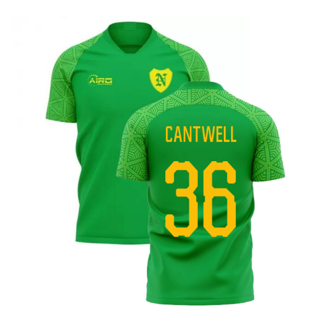 2023-2024 Norwich Away Concept Football Shirt (CANTWELL 36)