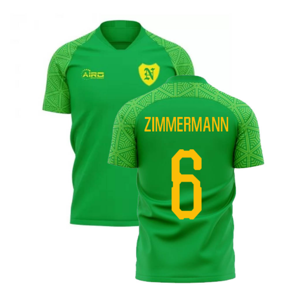 2023-2024 Norwich Away Concept Football Shirt (ZIMMERMANN 6)