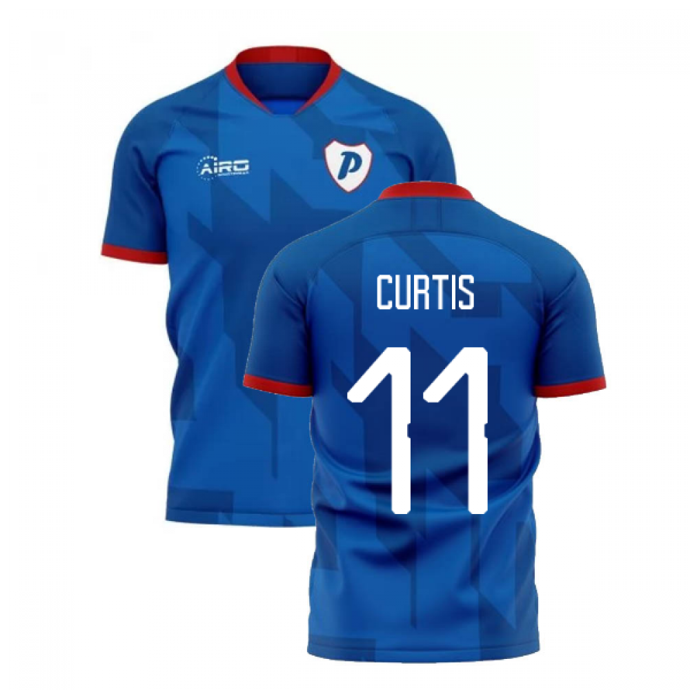 2024-2025 Portsmouth Home Concept Football Shirt (Curtis 11)