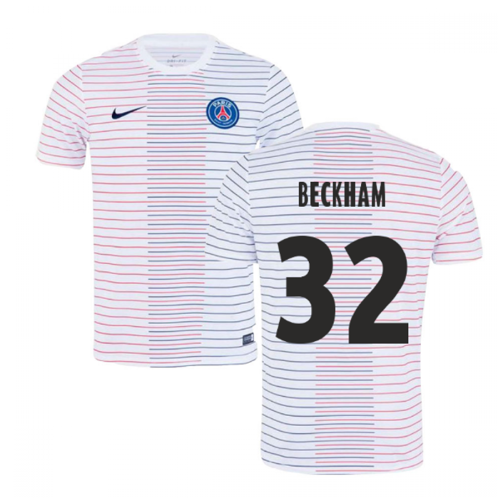 david beckham psg jersey