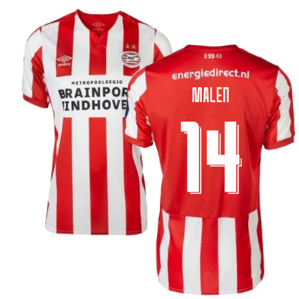 19 Psv Eindhoven Home Football Shirt Kids Malen 14 u Bnk 96 69 Teamzo Com