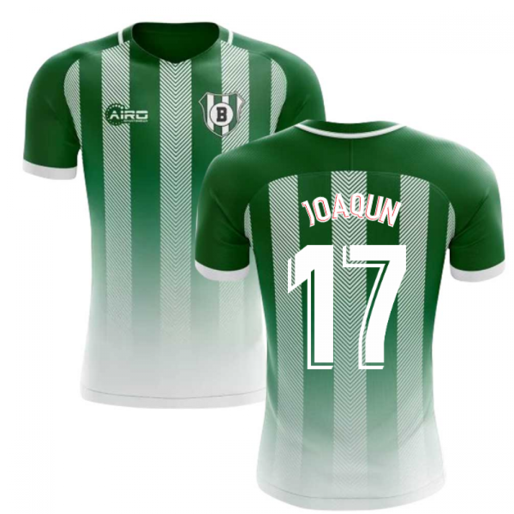 2020-2021 Real Betis Home Concept Football Shirt (Joaqu n 17) - Kids