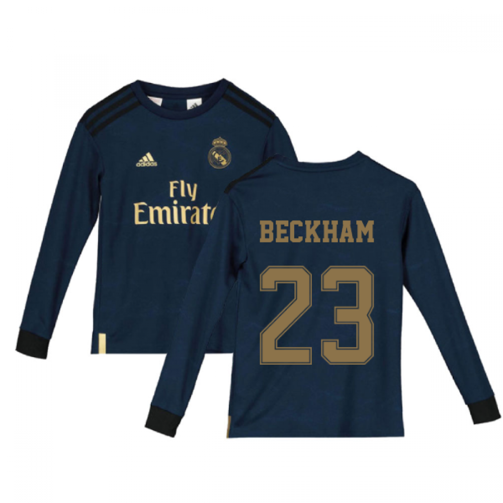 david beckham real madrid jersey