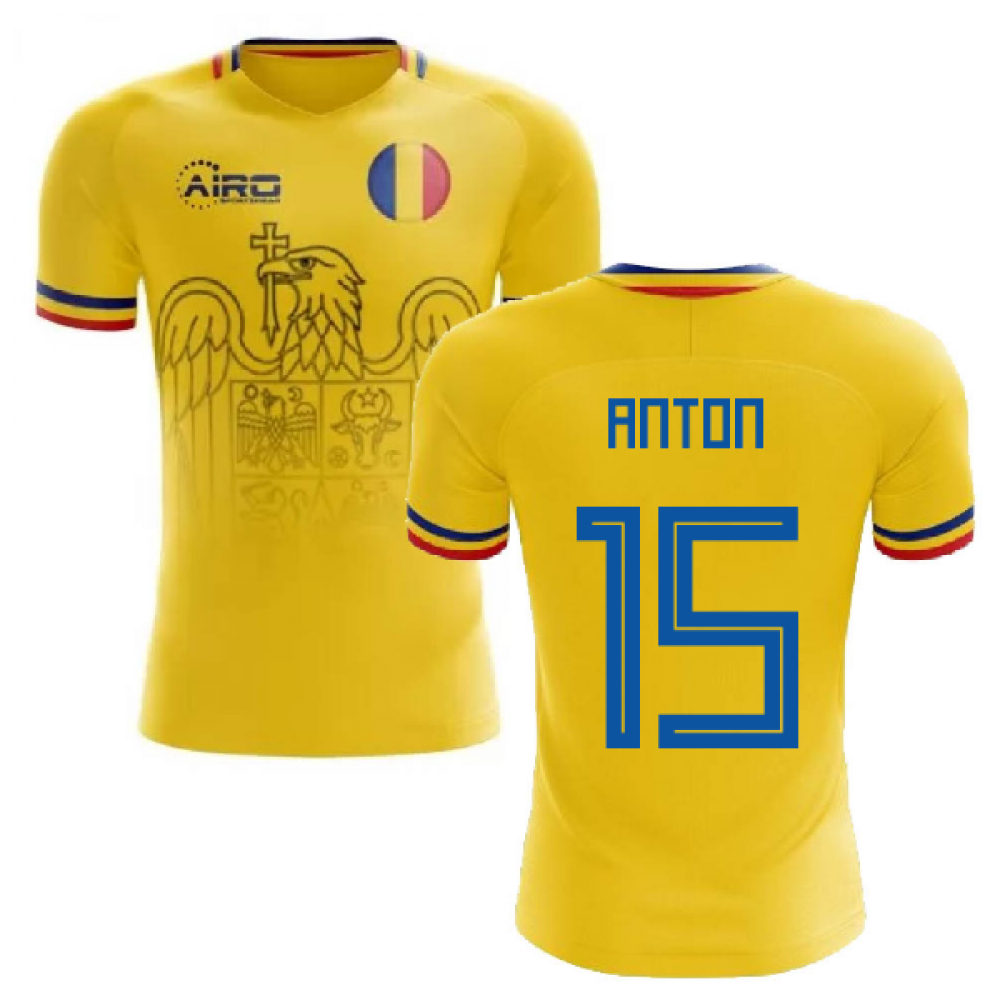 2023-2024 Romania Home Concept Football Shirt (Anton 15)