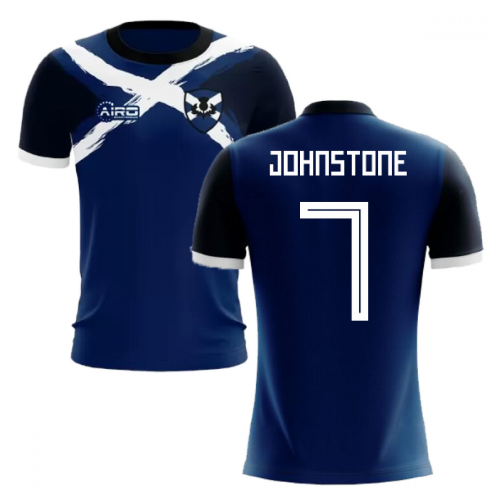 2025-2026 Scotland Flag Concept Football Shirt (Johnstone 7)